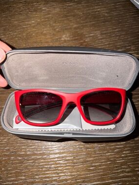 Vintage Red Prada Sunglasses